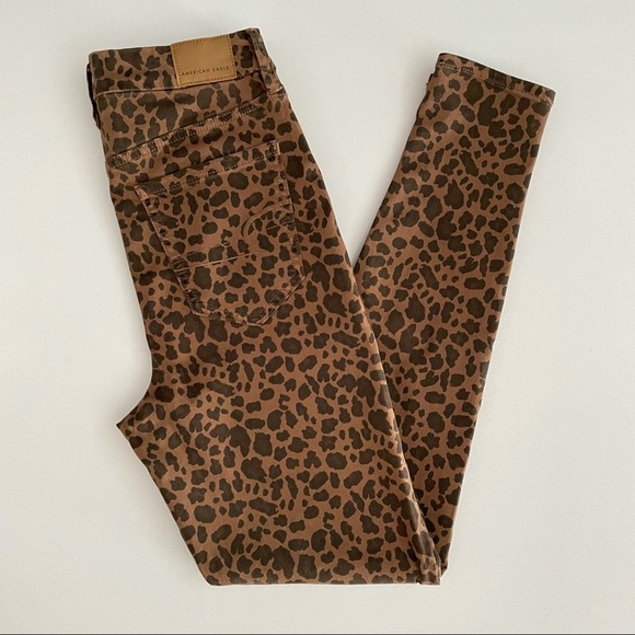American Eagle Women’s Curvy Super Hi-Rise Jegging Size 4 - Picture 1 of 10